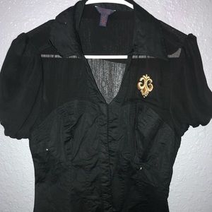 all black shirt 🕸